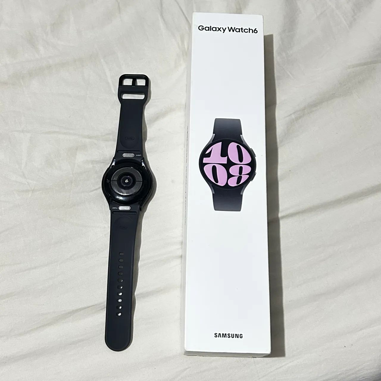 Samsung Galaxy Watch6 BT 40mm Tela Super AMOLED - semi novo 