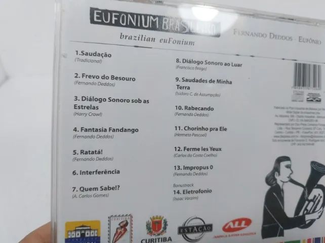 CD Fernando Deddos, Eufônio - Eufonium Brasileiro - Foto 4