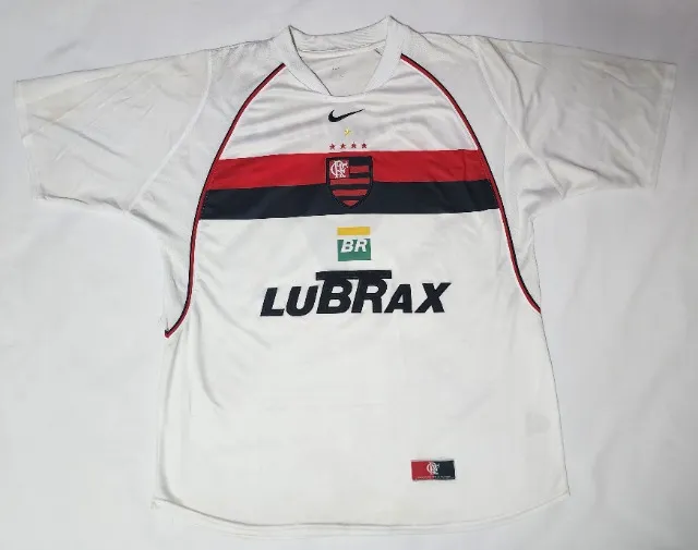 Rara Camisa 2 Do Flamengo 2001 Nike Camisa Flamengo 2001 Futebol