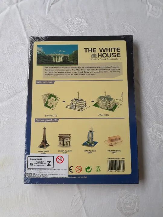3D Puzzle cuble fun " The white House" - Foto 3