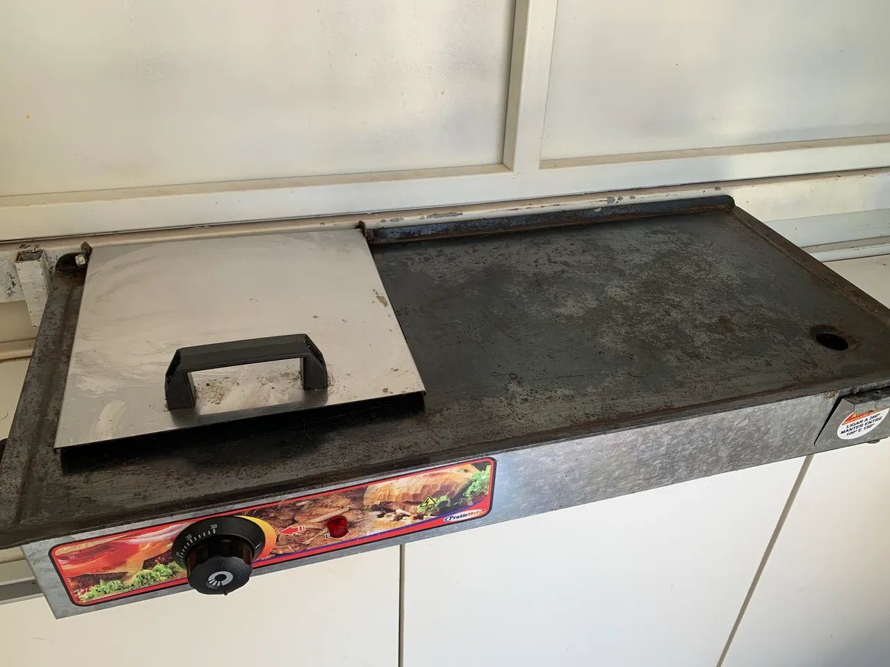 Chapa para hambúrguer 