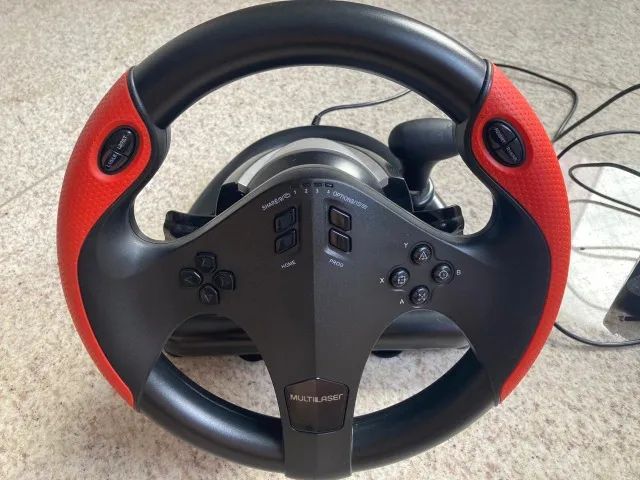 Volante gamer Multilaser JS087