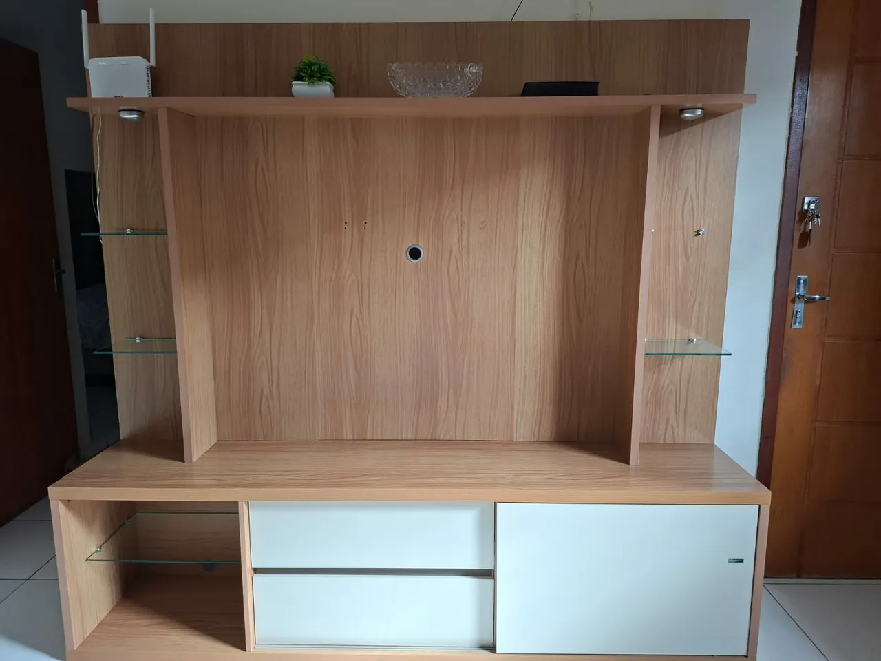 Rack com Painel para TV - Design Moderno