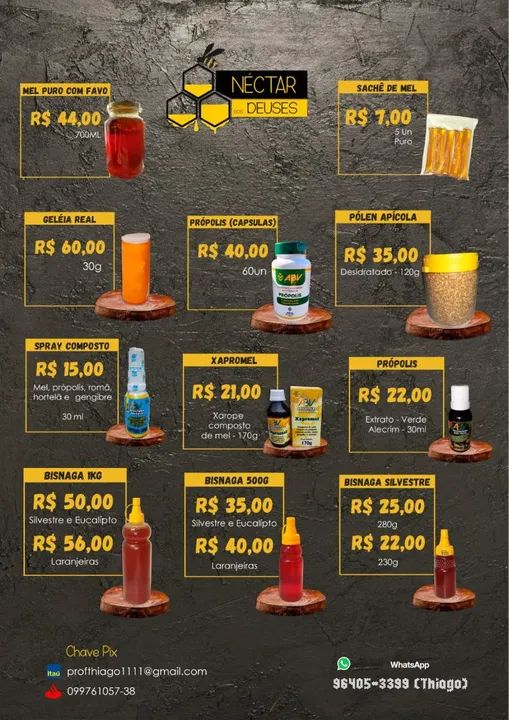 Mel Silvestre, Eucalipto e Laranjeiras - Totalmente Puro