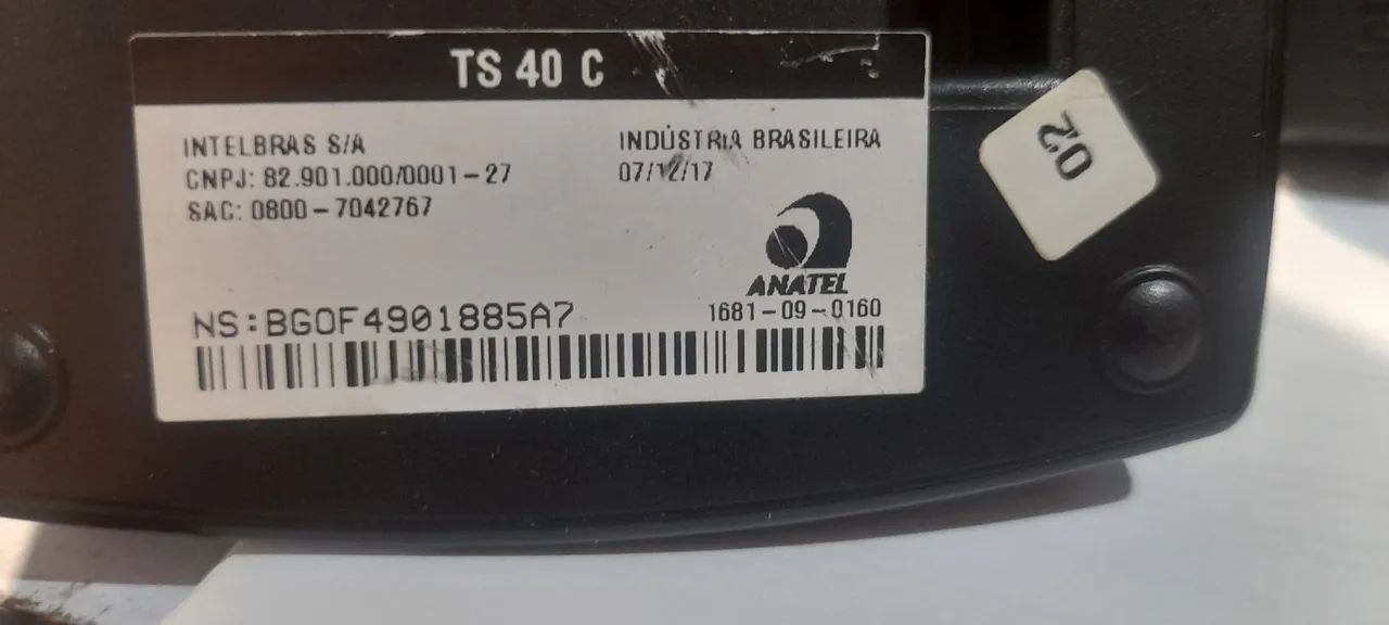 Telefones sem fio Intelbras TS40C - Foto 4