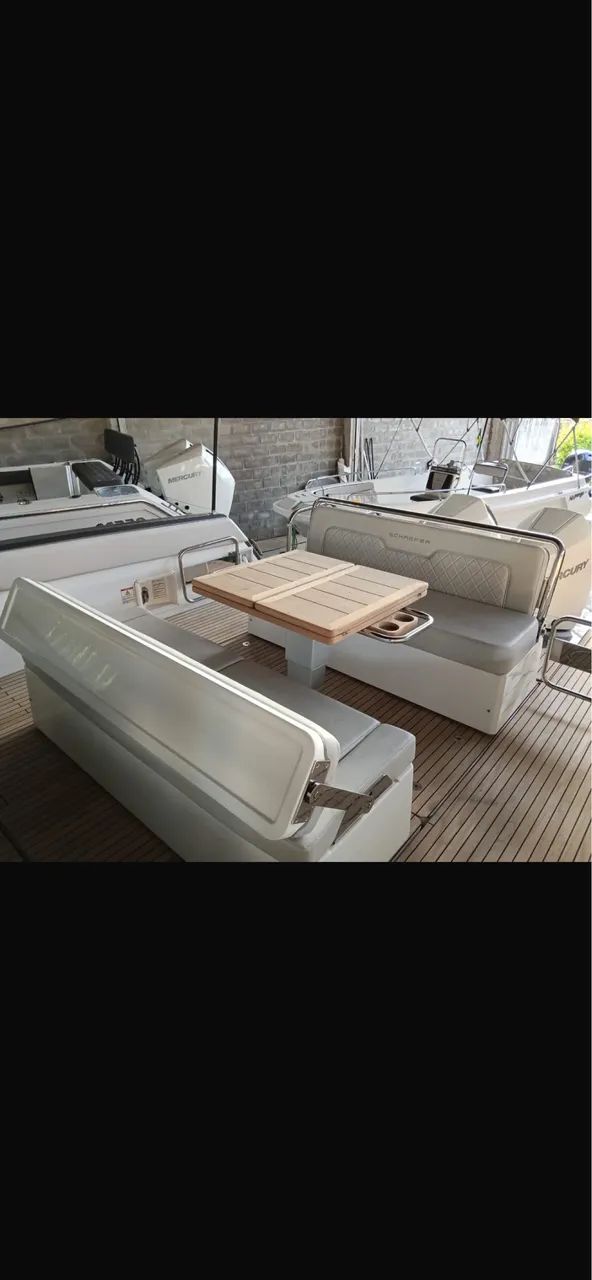 VENDO LANCHA SCHAEFER V33 COM APENAS 130 HORAS - Foto 12