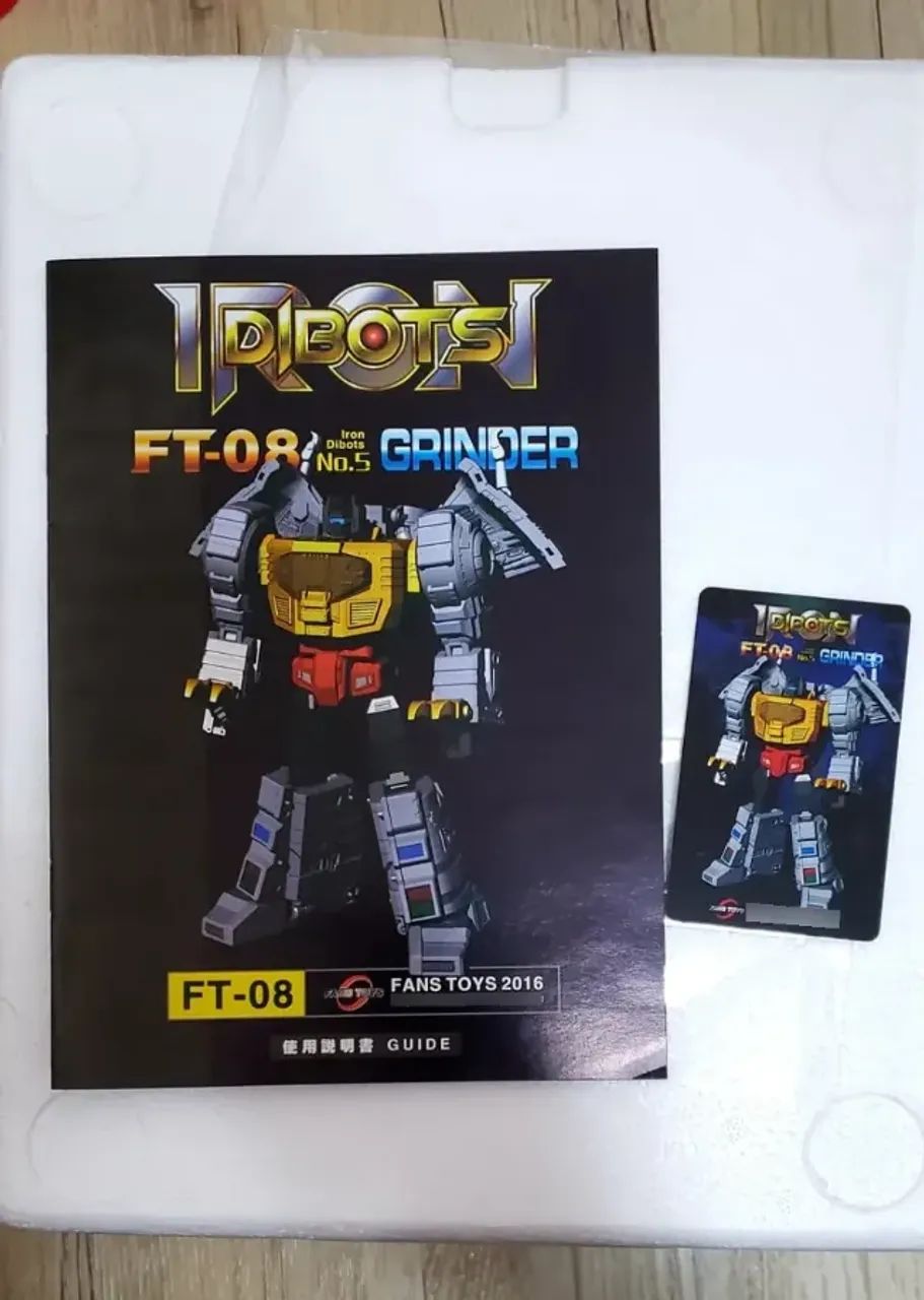 Transformers Mp Dinobots - Fans Toys - Grinder / Grimlock (Usado) - Foto 5