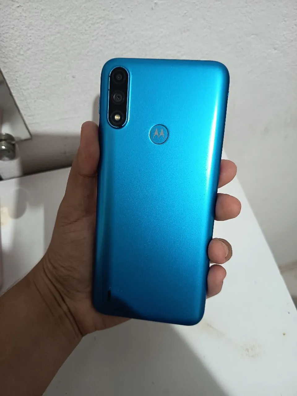 Moto E7 Power, em perfeito estado