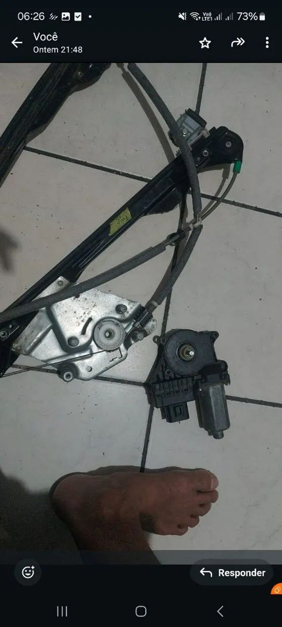 Motor Vdr.Eletrico nv.Focus LD.Dianteiro  - Foto 4