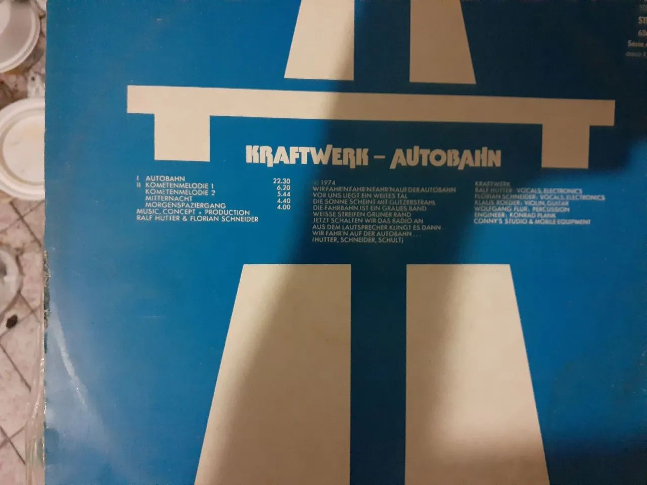 Lp / Kraftwerk - Autobahn Lp / Disco / Vinil - Foto 2