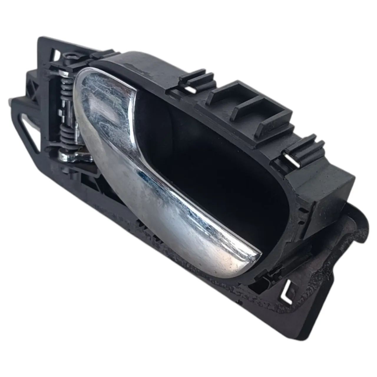 Maçaneta Interna Traseira Esquerdo Peugeot 307 2007 2012 Prata Dianteira/traseira