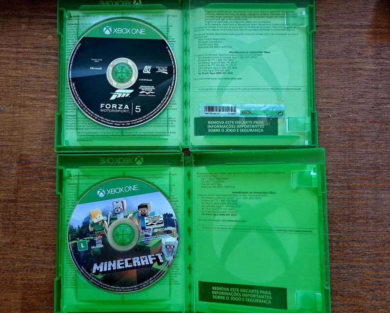 Xbox One - Forza Motorsport 5 e Minecraft R$ 80,00 cada ou R$ 150,00 os dois!  - Foto 3