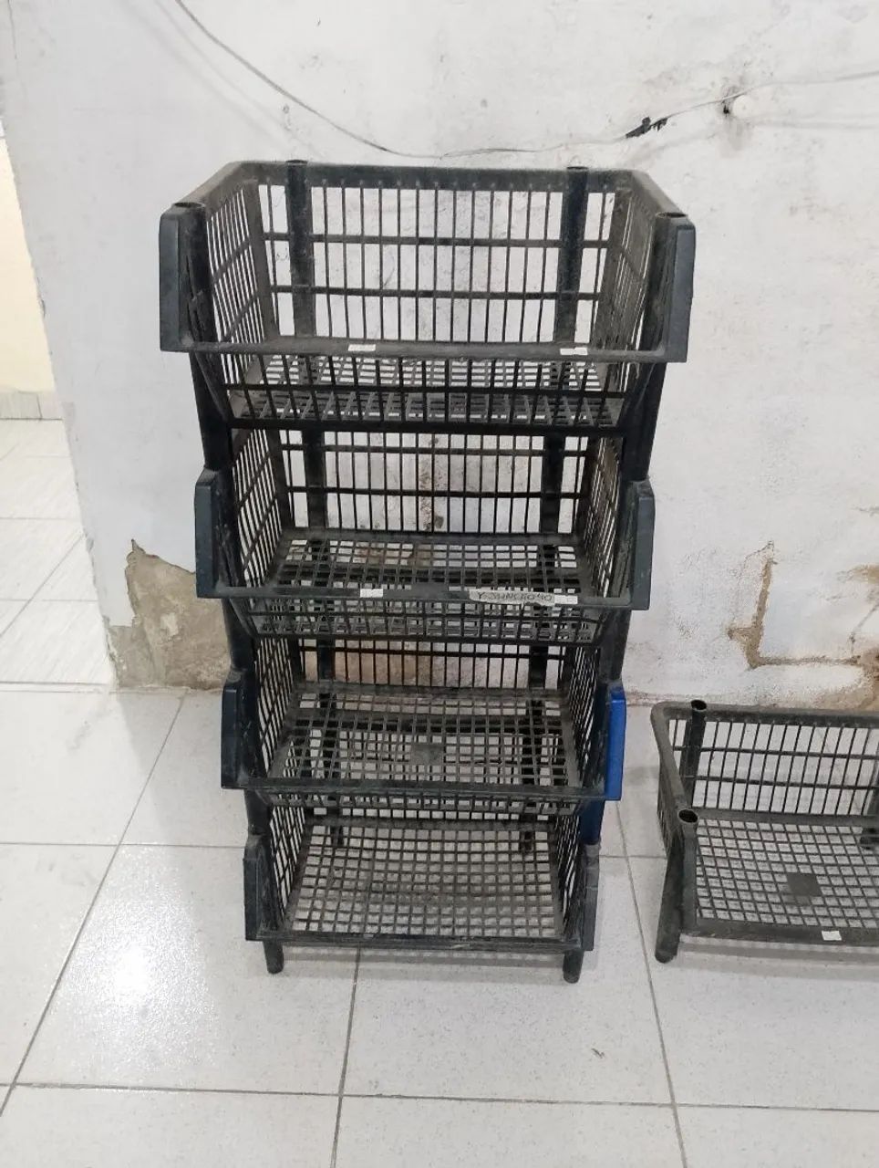 Cestos expositores de plástico 64960478017409120