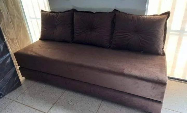 Sofá cama novas várias cores  - Foto 2