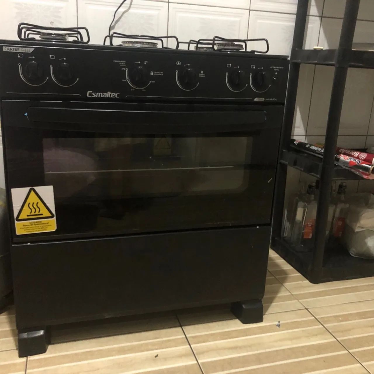 Fogão 5 Bocas Esmaltec com Forno - Foto 2