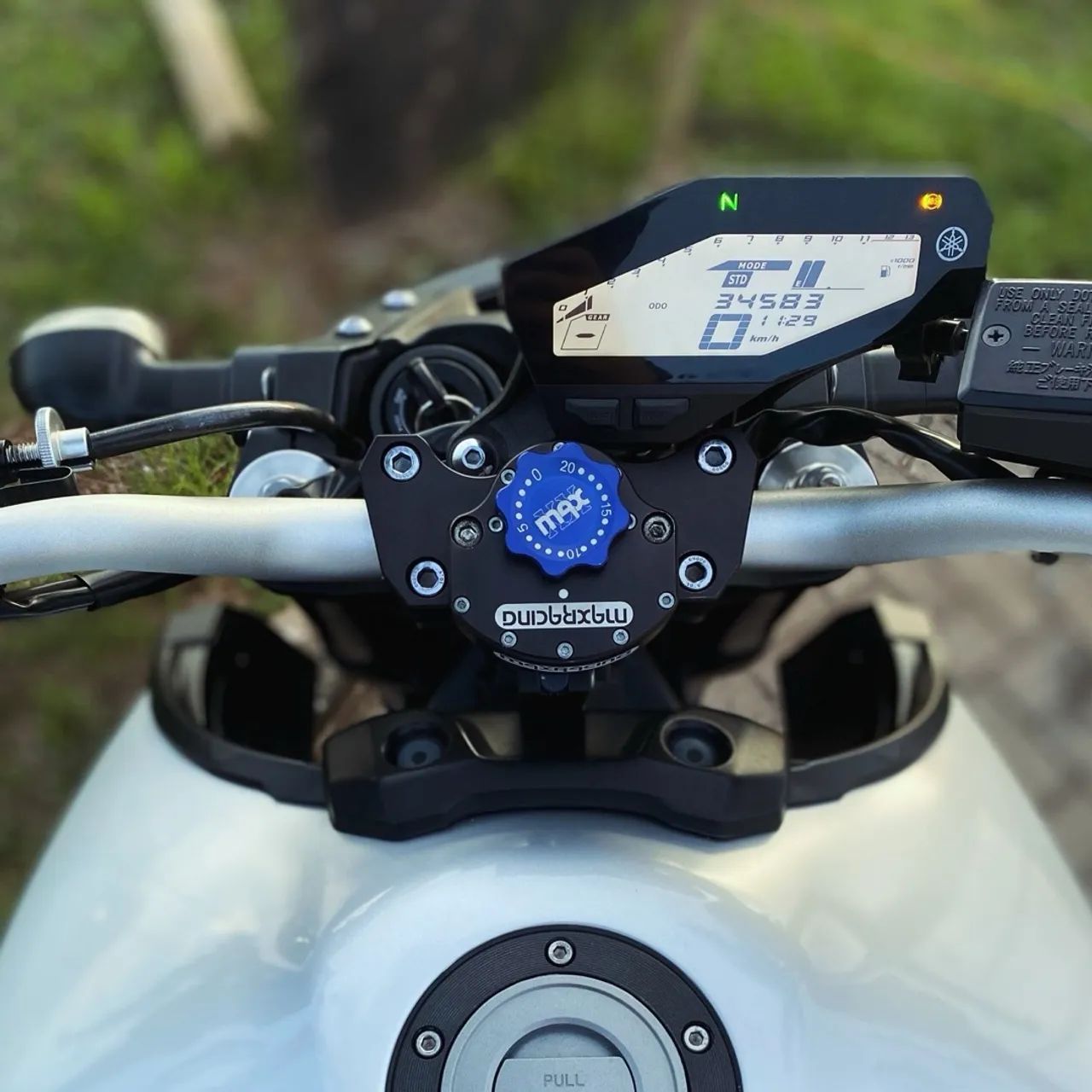 YAMAHA MT-09 ABS 17/17 8 mil em acessórios  - Foto 5