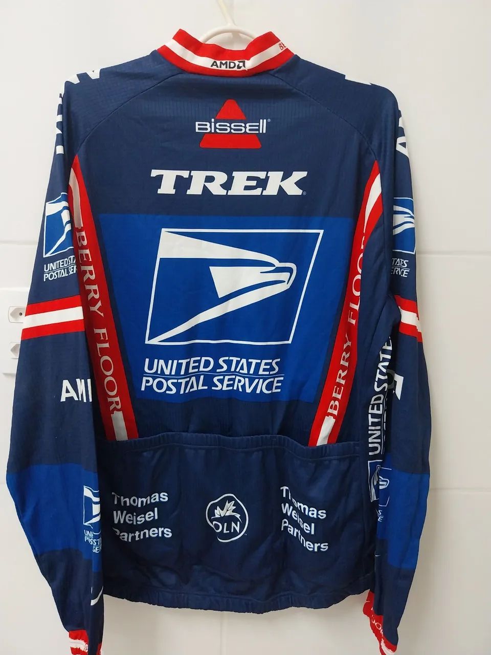 Camisa de Ciclismo US Postal Service Trek Nike - Foto 2