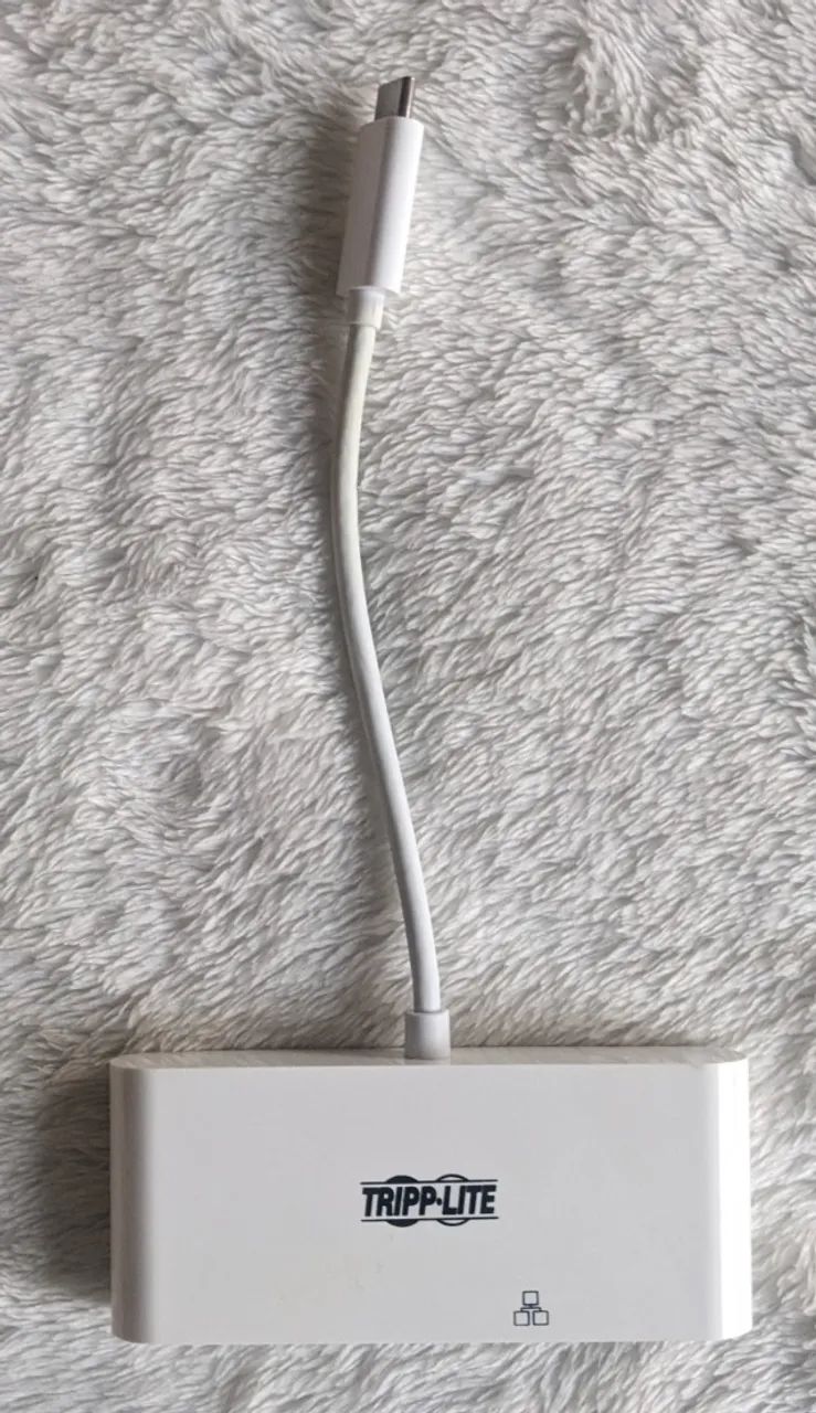 Adaptador, conversor e docking station Tripp Lite USB-C - Gigabit Ethernet - DVI - Foto 3