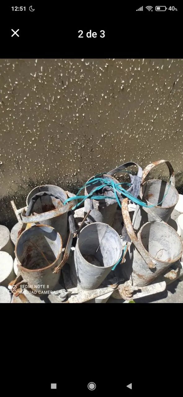 Cilindros de concreto e formas para cilindros - Foto 3