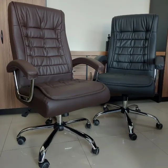 Cadeira Presidente com Molas Ensacadas - Pollux - Poltrona Presidente Pollux - Foto 4