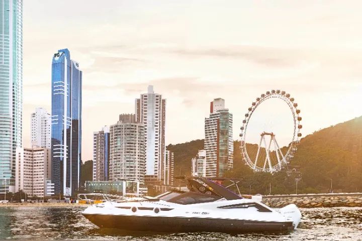 Lancha NHD 280 (275 nomenclatura Internacional) Cabinada Zero com motor Popa - Foto 6