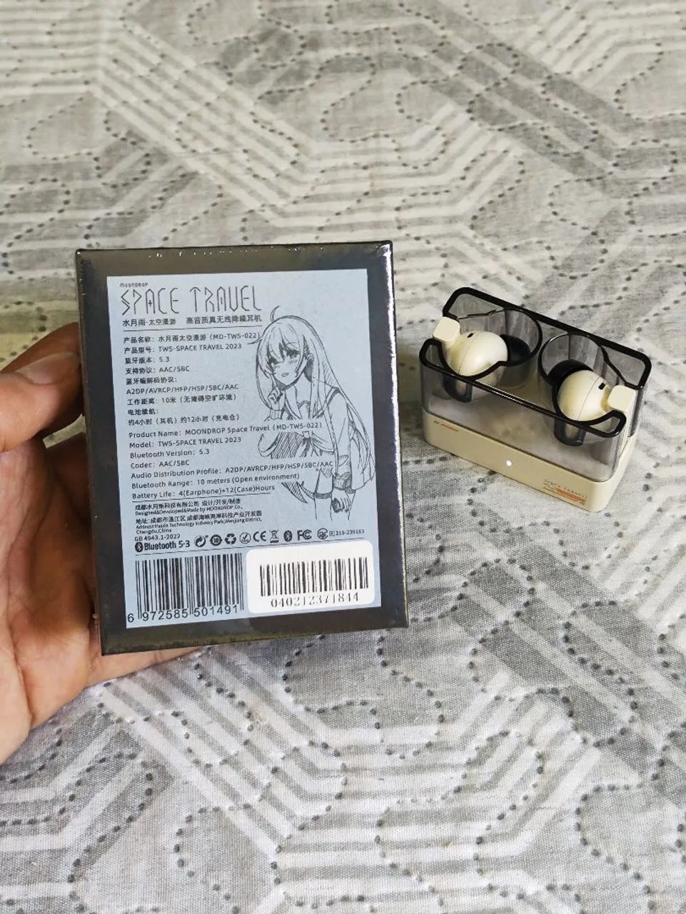 Fone Bluetooth Moondrop Space Travel - Foto 5