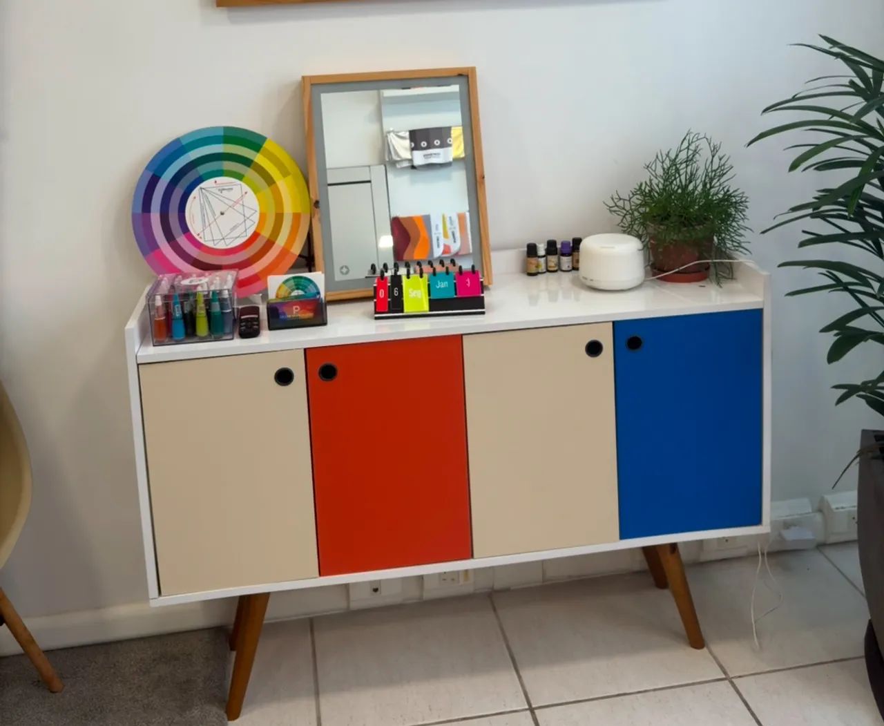 Mesa de Jantar  Branca Moderna - Foto 2