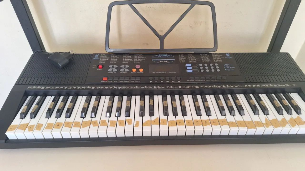 Teclado Estudante Spring TC-261
