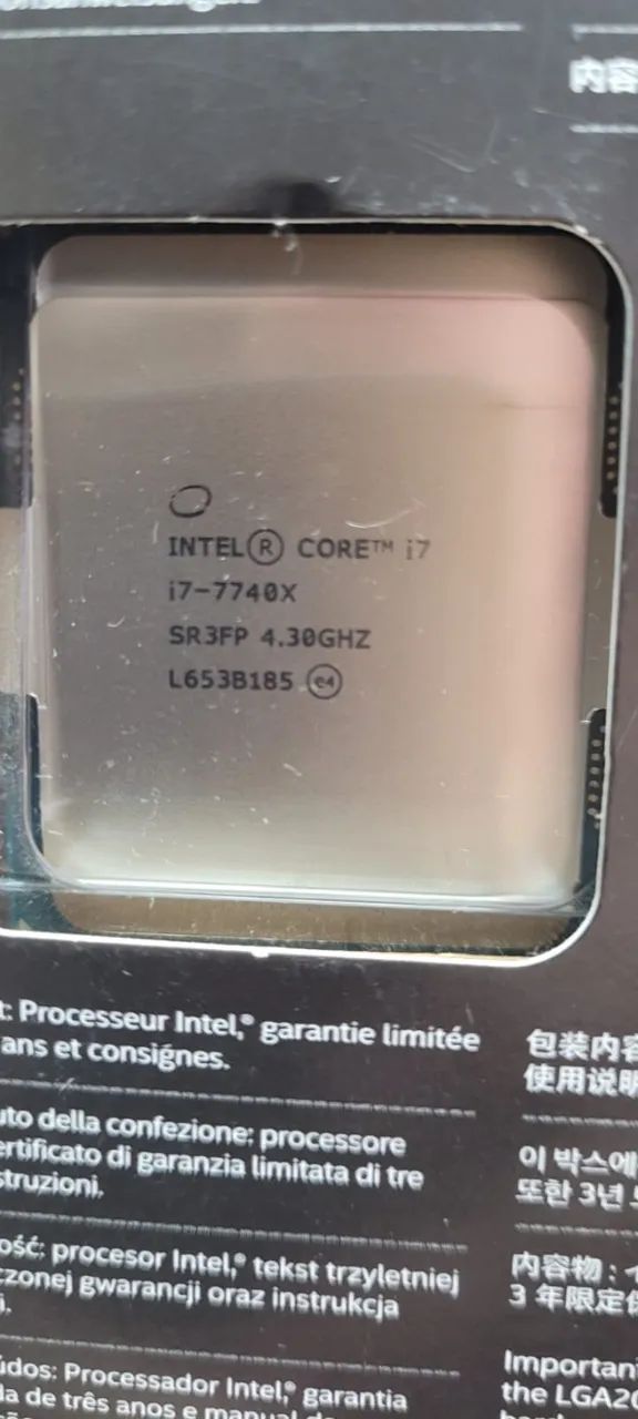 PROCESSADOR CORE i7 7740X NOVO - Foto 2