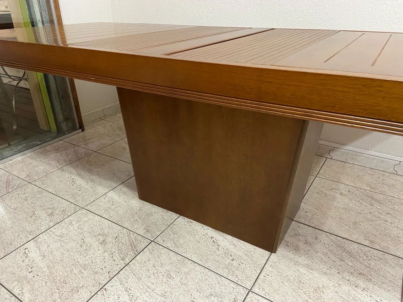 Mesa de Jantar em Madeira Maciça extensiva  - Foto 2