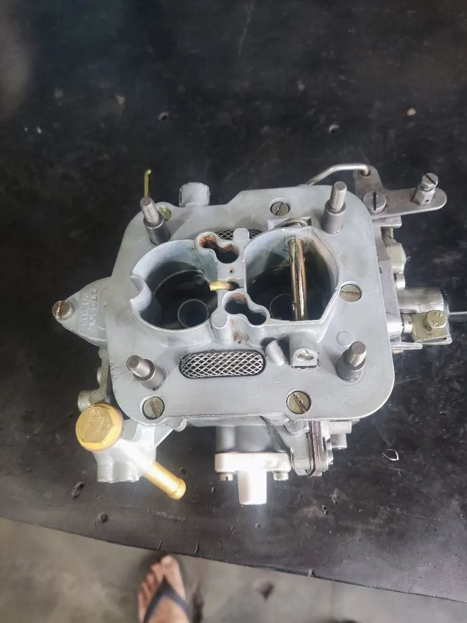 Carburador Brosol/Solex H30/34 BLFA CHT gasolina Pampa Escort Del Rey Belina corcel ll  - Foto 2