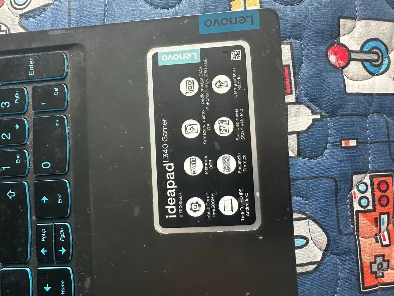 Notebook Ideapad l340 gamer  - Foto 2