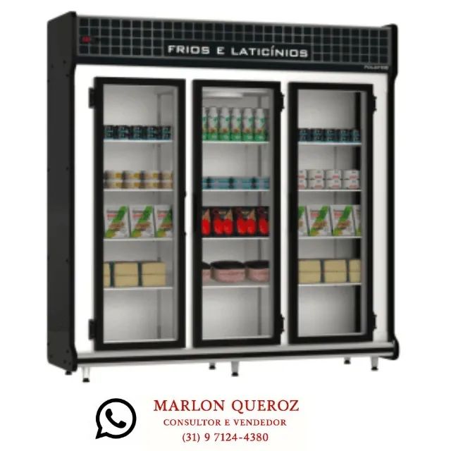 Refrigerador 3 portas PoloFrio Novo