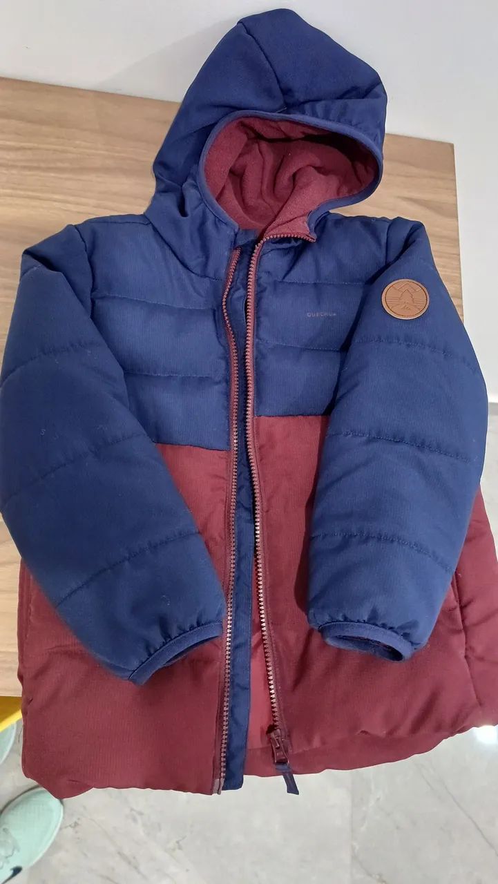 Casaco de inverno tamanho 6, Quechua 