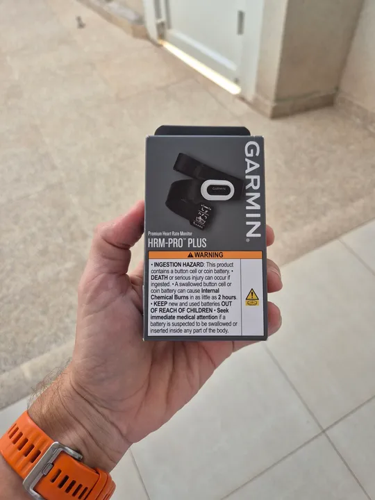 Monitor de Frequência Cardíaca Garmin HRM-Pro Plus