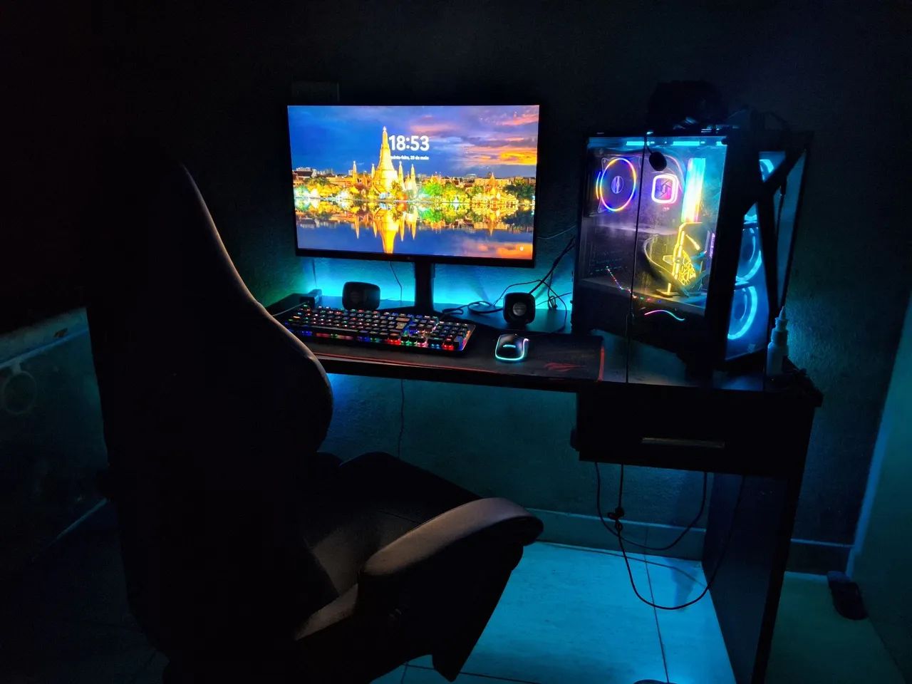 Pc Gamer, R7 2700 ,32ram ,Rx6600 8gb, 3tb armazenamento  - Foto 3