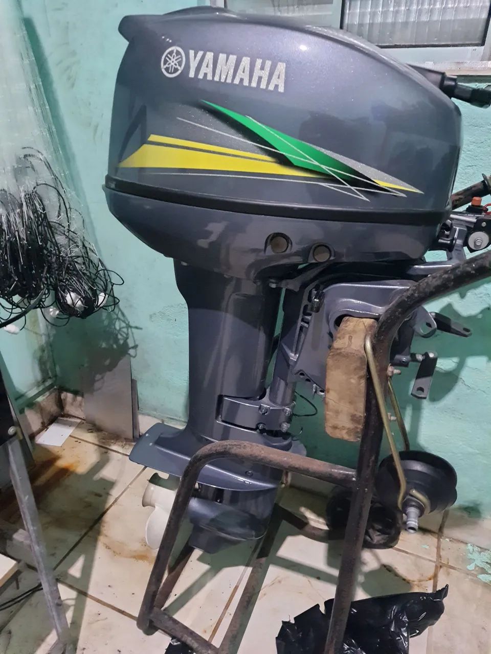 Barco de alumínio 5 metros com motor yamaha 15hp 2022  - Foto 2