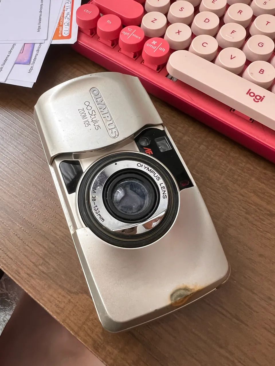 Olympus Stylus zoom 105 - Câmeras e Filmadoras - Saúde, São Paulo