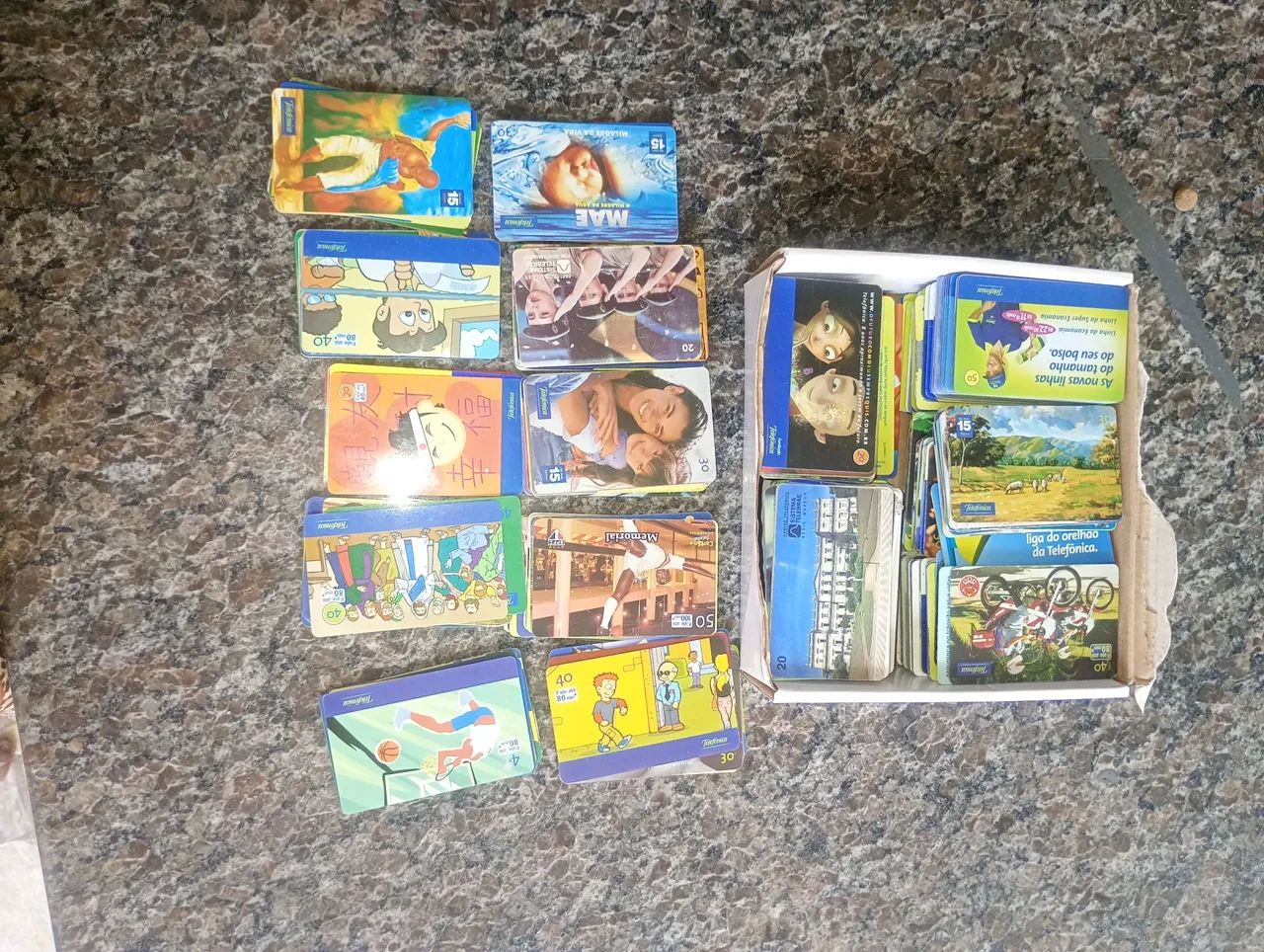 COLEÇÃO CARTÕES TELEFONE 