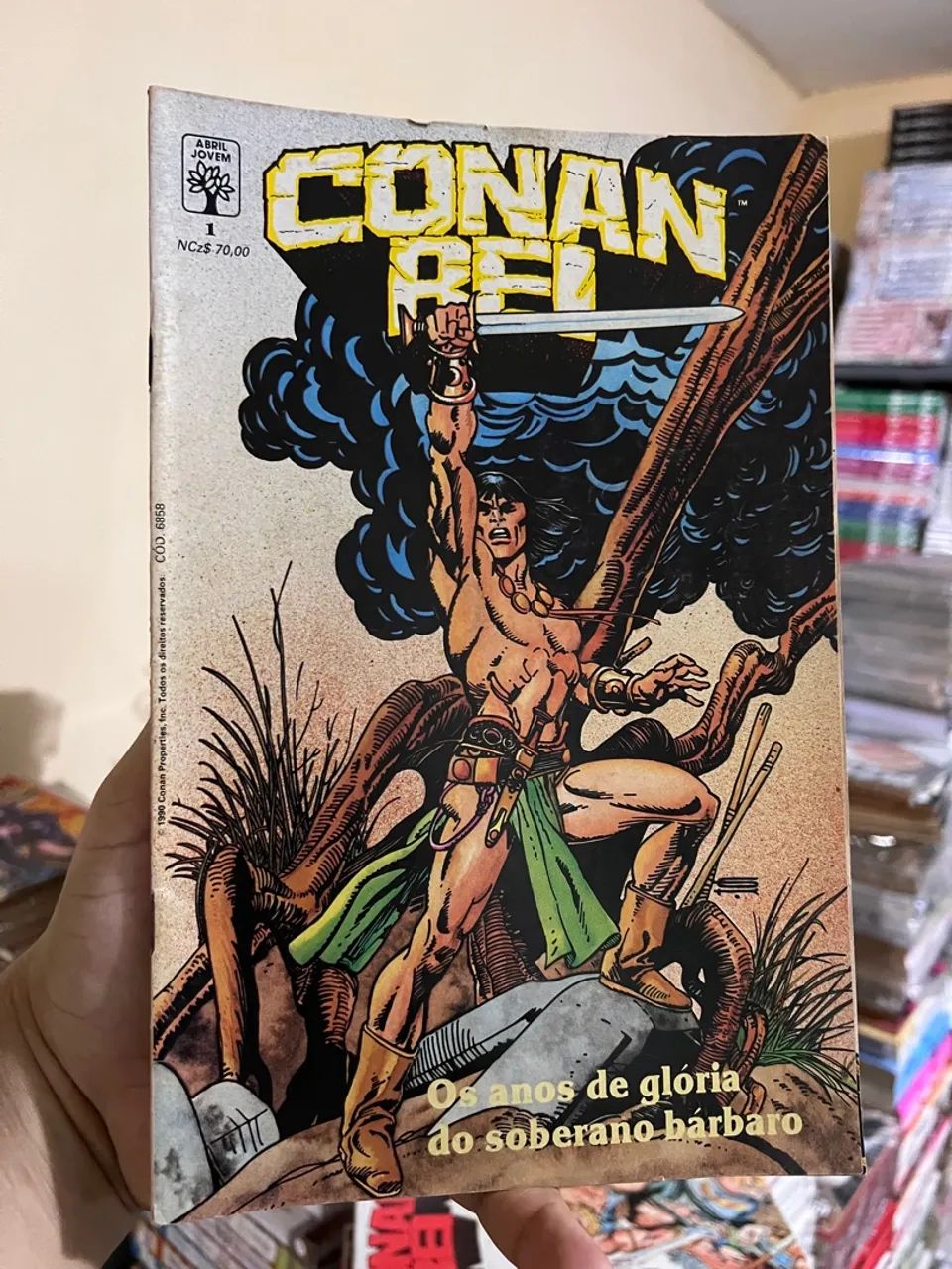 Conan rei editora abril completo 1 ao 24 editora abril de 1990 a 1992 - Foto 5