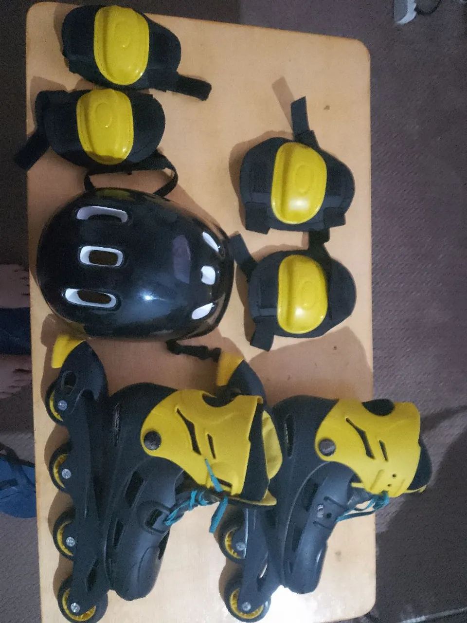 Kit Patins + Proteções