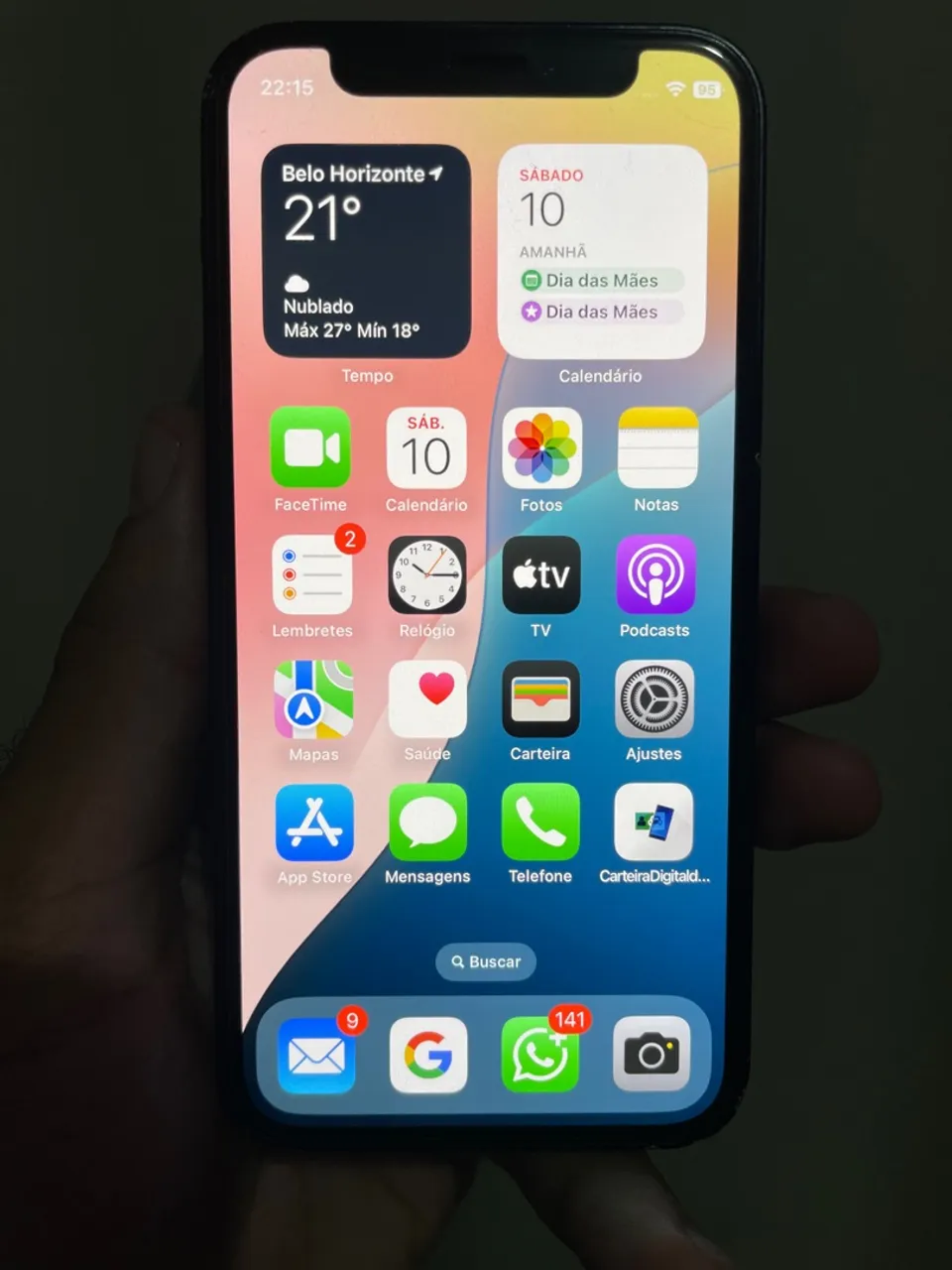 IPHONE 12 MINI MUITO NOVO