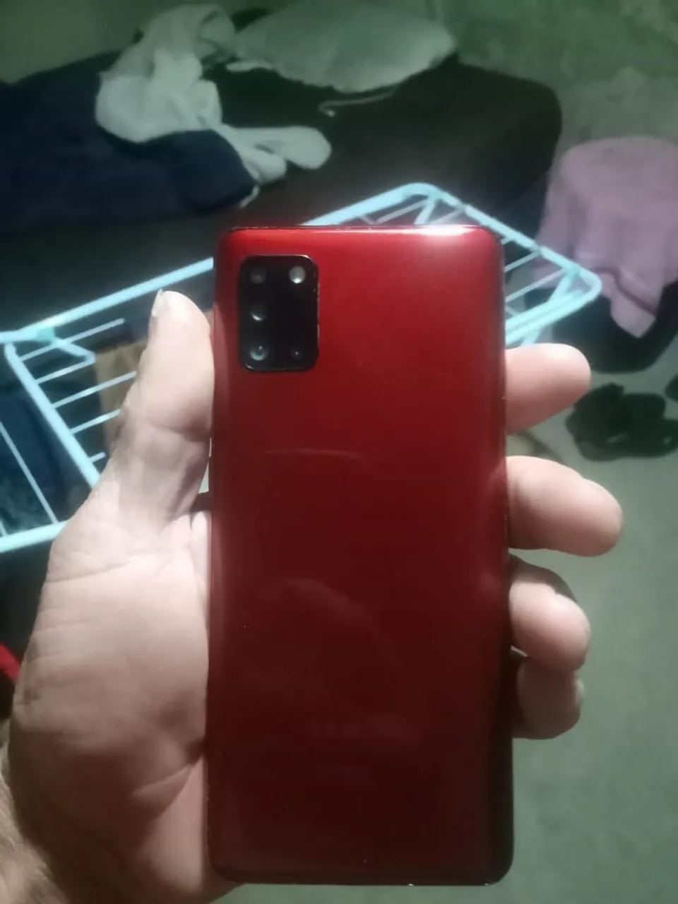 Samsung Galaxy A31 Vermelho - Ótimo estado!