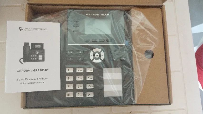 telefone ip gradstream grp2604p