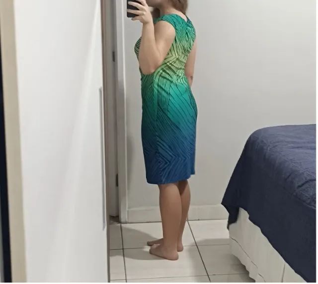 Vestido Clamila Tam 40 e 42 - Foto 2