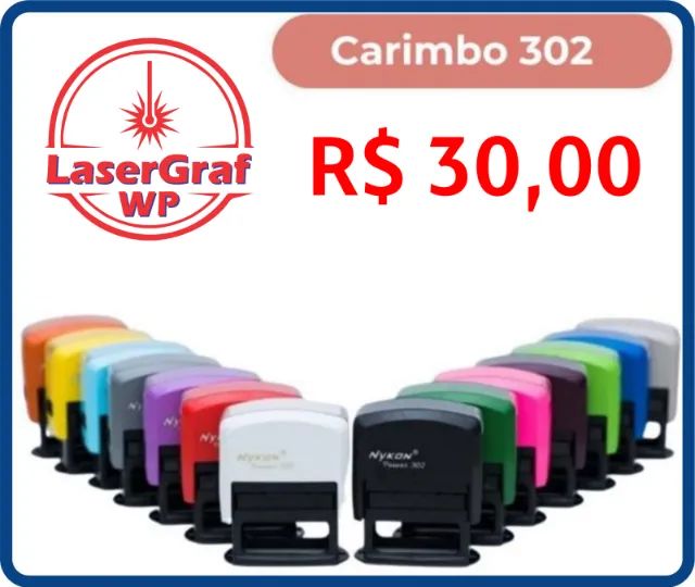 Carimbo Automático Nykon 302