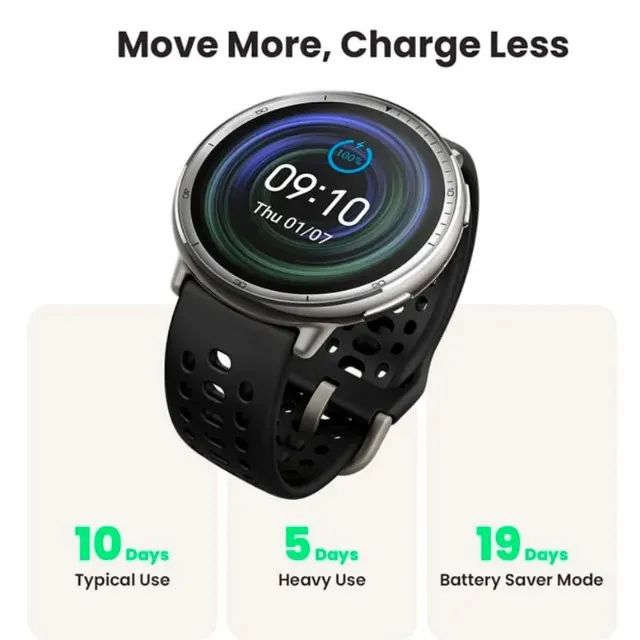 Amazfit Active 2 Preto - Foto 4