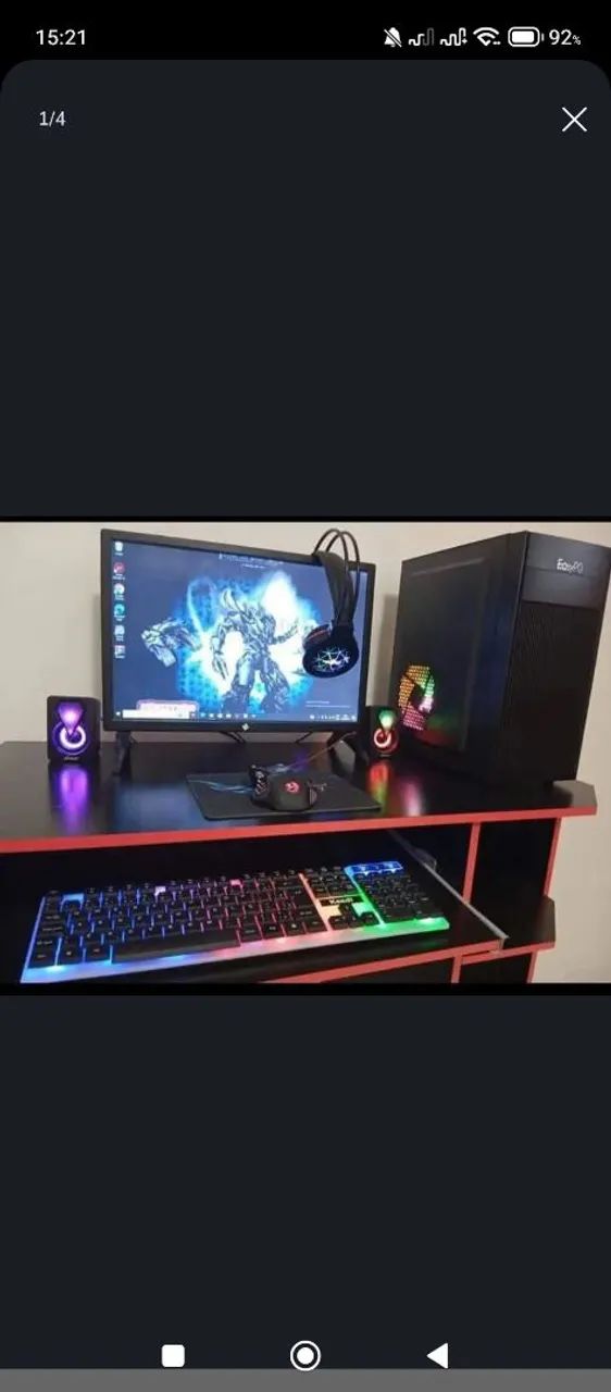 Computador game aceito cartão 64330130021634122