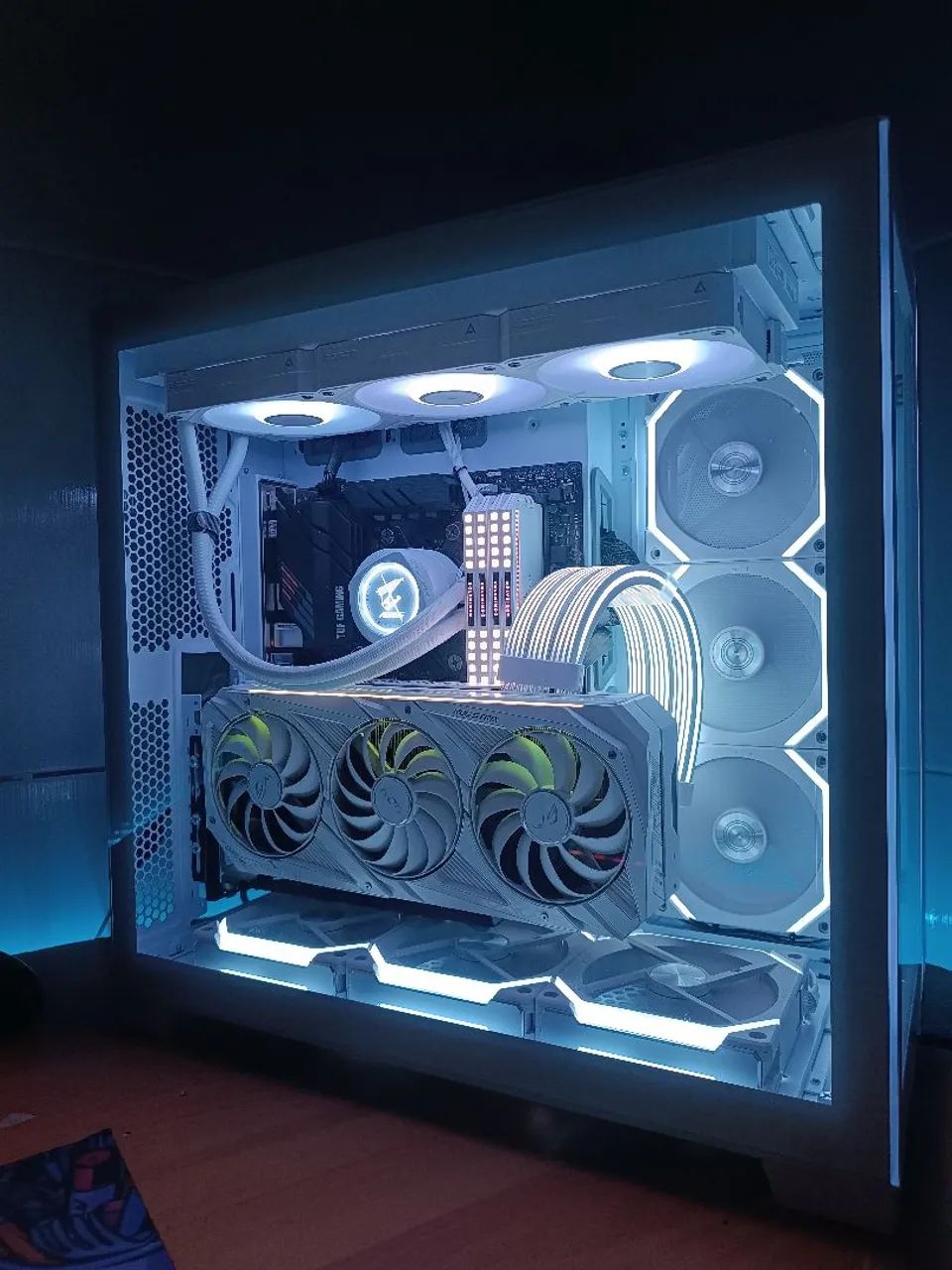 Placa de Vídeo RTX 3080 ROG STRIX WHITE ( LEIA A DESCRIÇÃO  - Foto 2