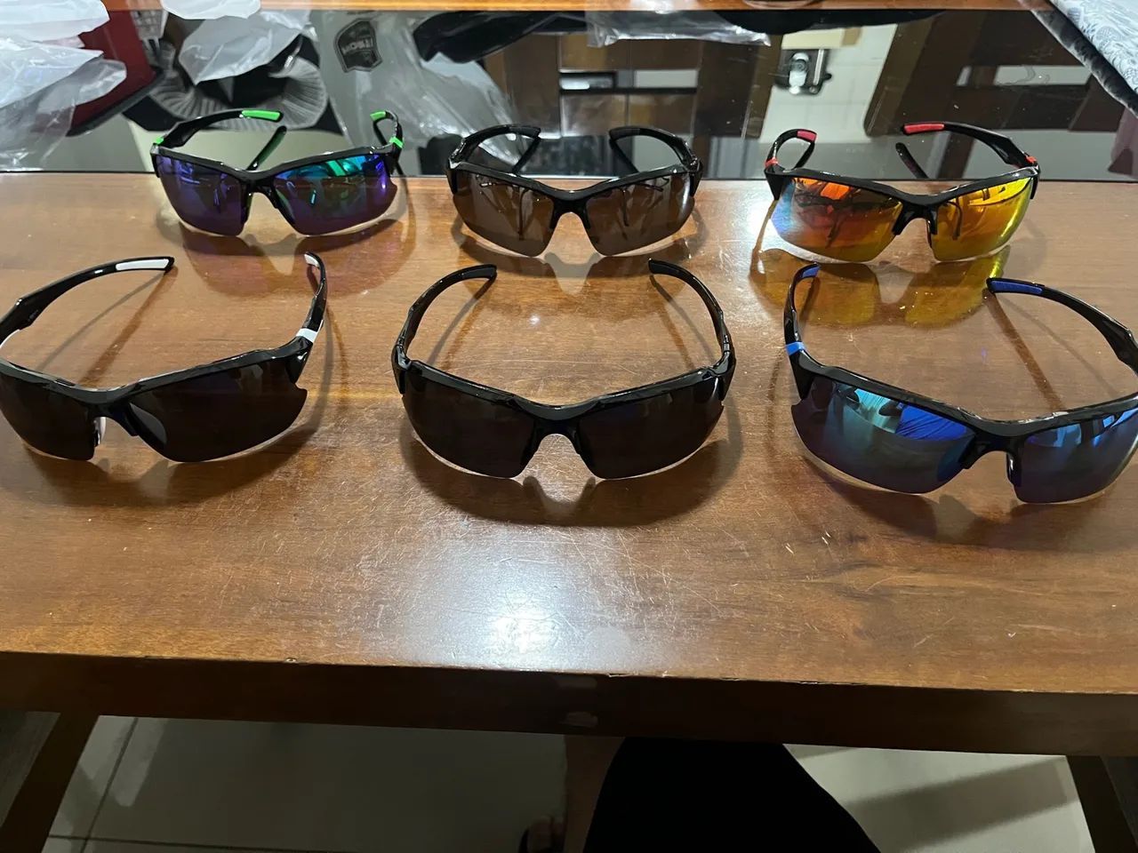 Óculos de Sol Esportivo - Diversas Cores - Foto 2